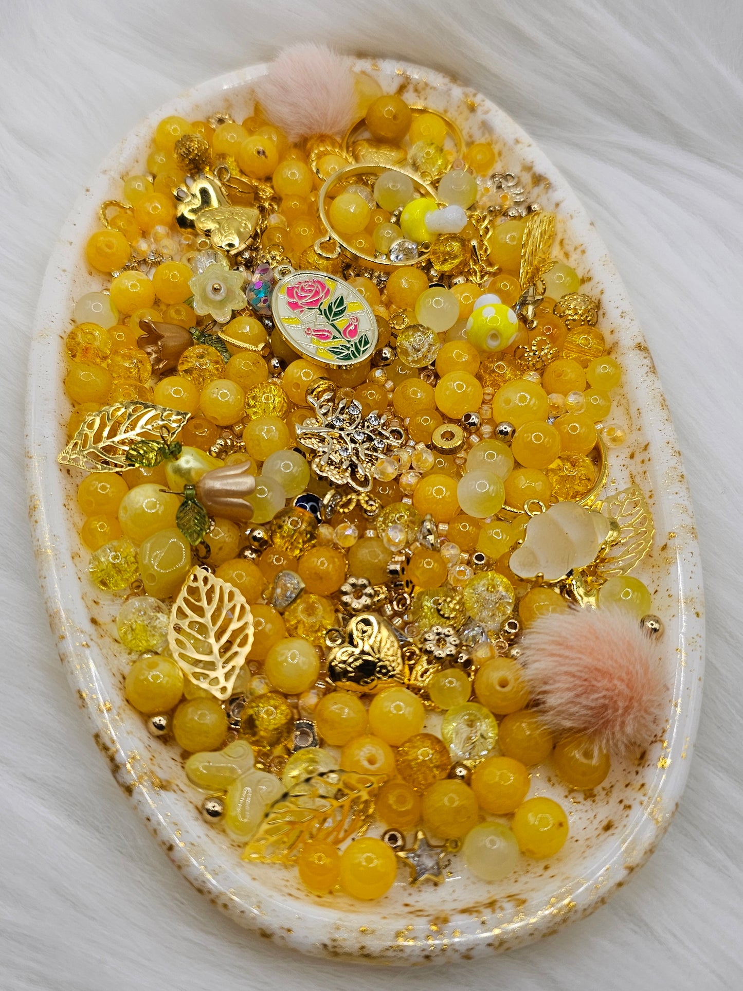 Sunshine Treasures ☀️ Gold & Yellow Bead Bundle