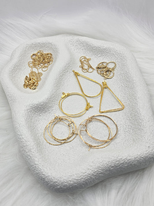 Gold Earring Making Bundle - Stainless Steel