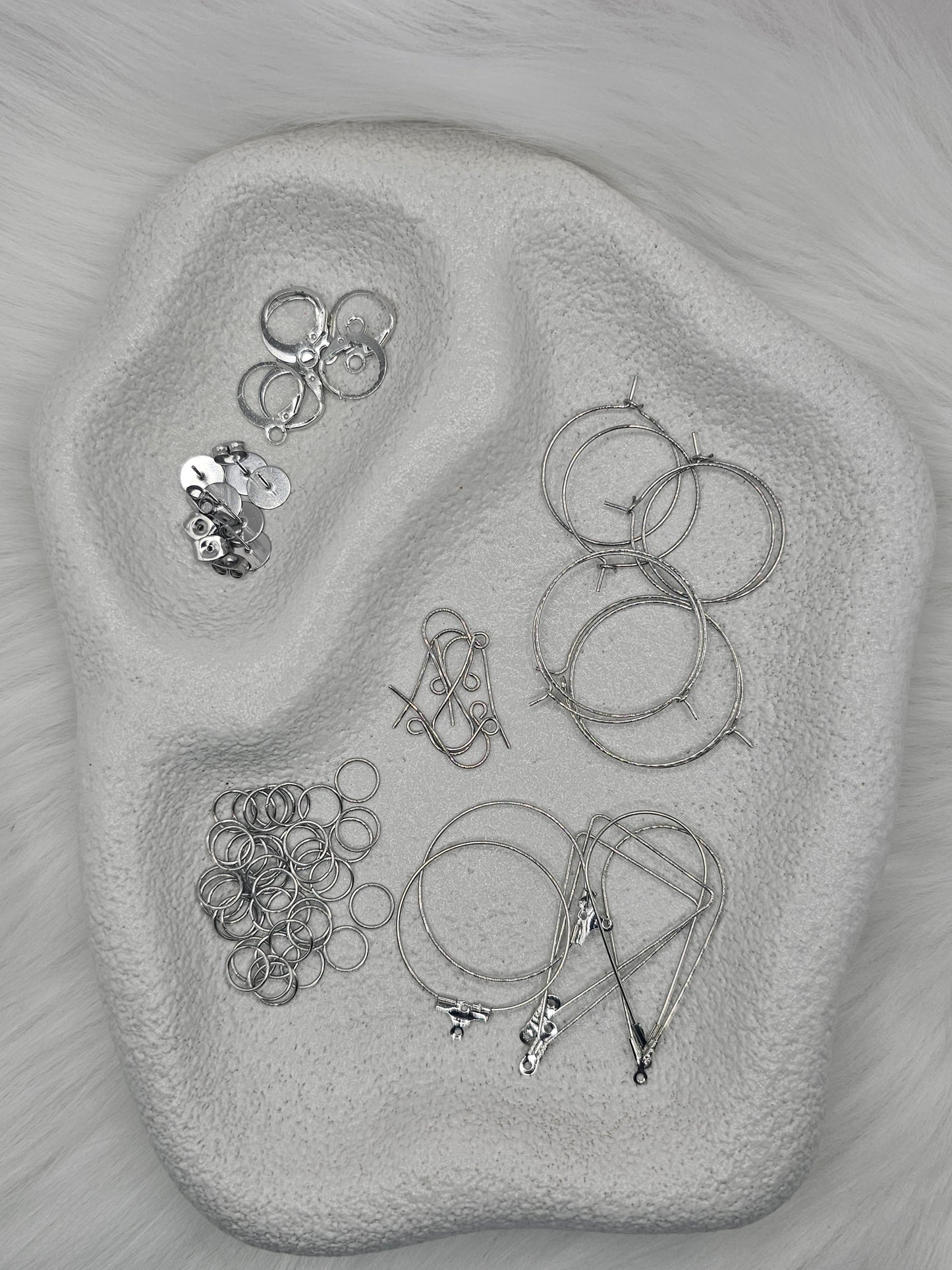 Silver Earring Making Bundle - Stainless Steel