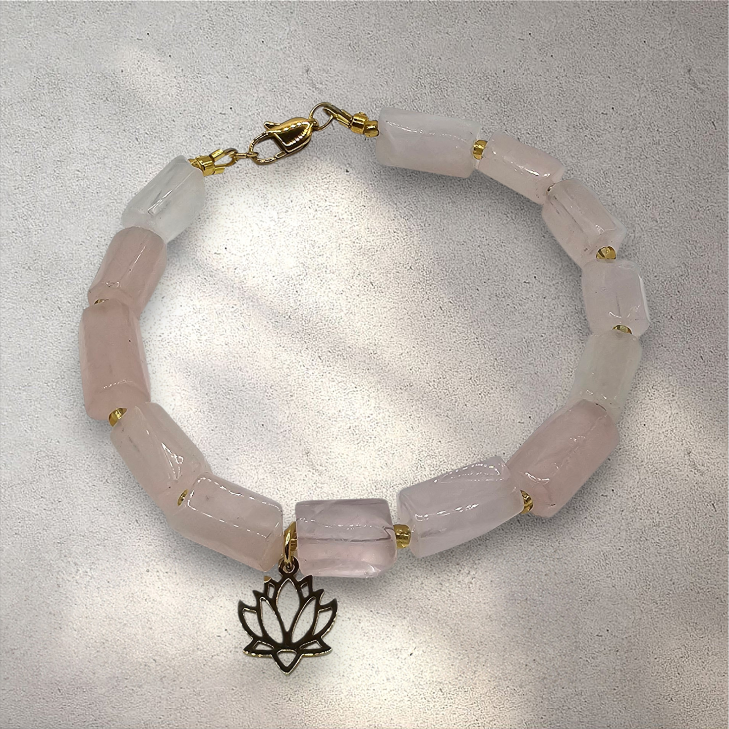 Lotus Rose Bracelet