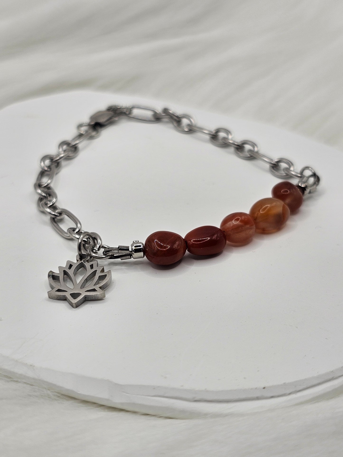 Agate Blossom Bracelet