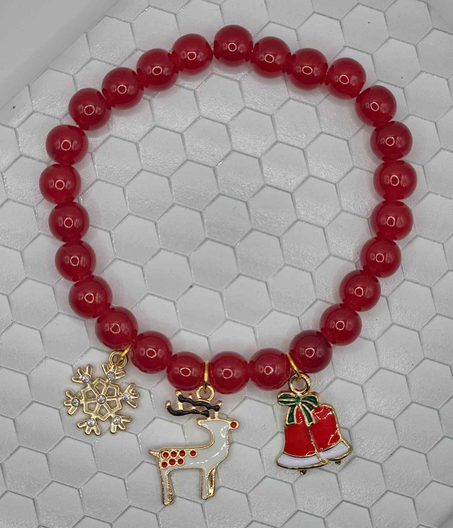 Red Christmas Bracelets