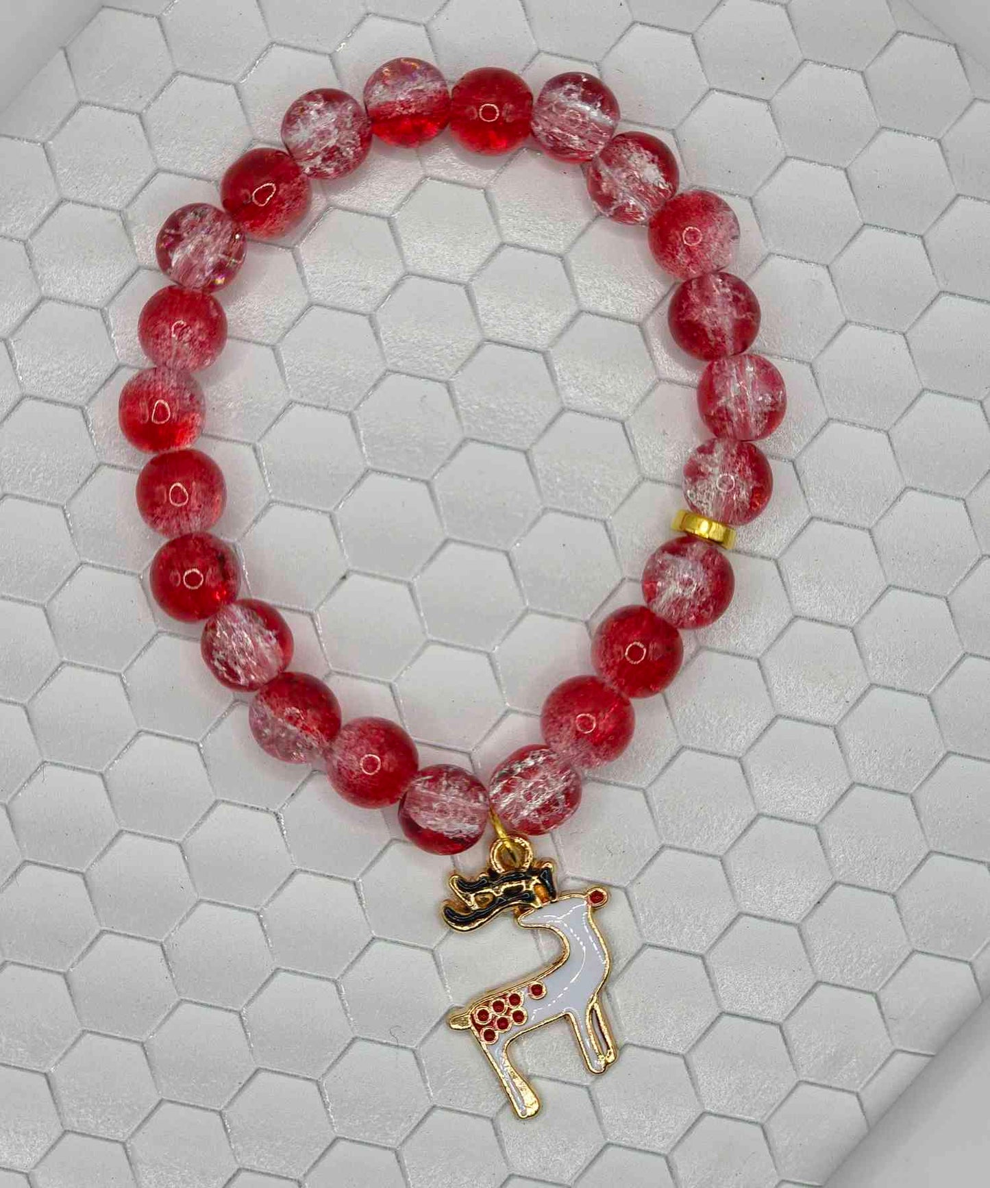 Red Christmas Bracelets