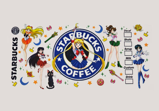Starbucks Sailor Moon - 16 Oz Tumblers