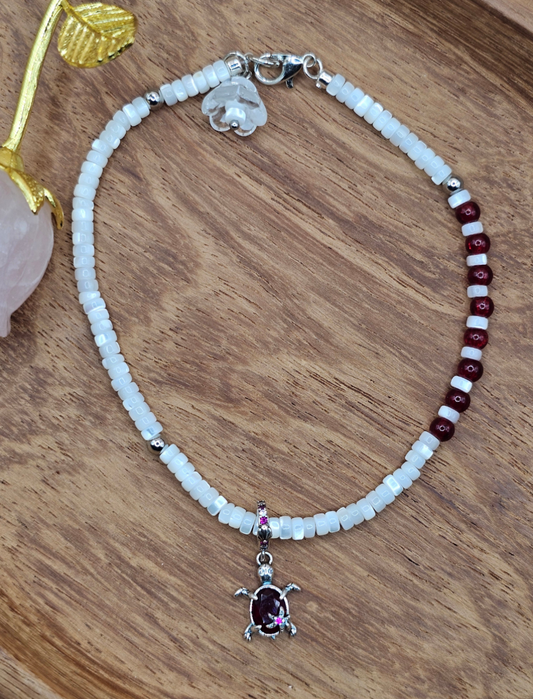 Tide Whisper – Murmure des Vagues Anklet
