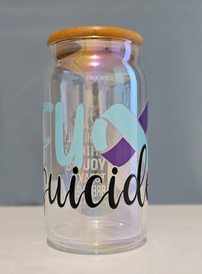 Fu🎀 Suicide 16 OZ Tumbler