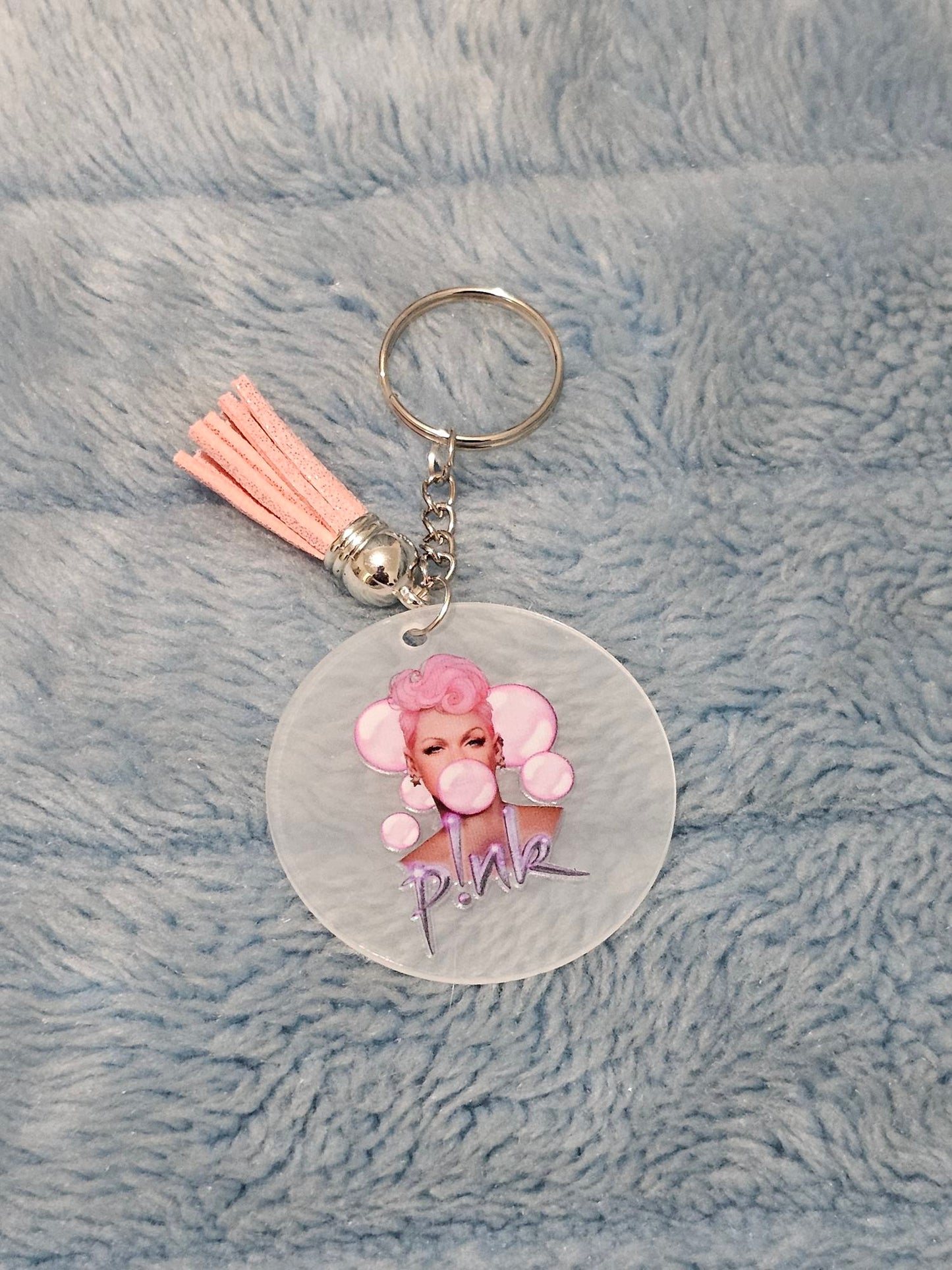 P!nk keyrings