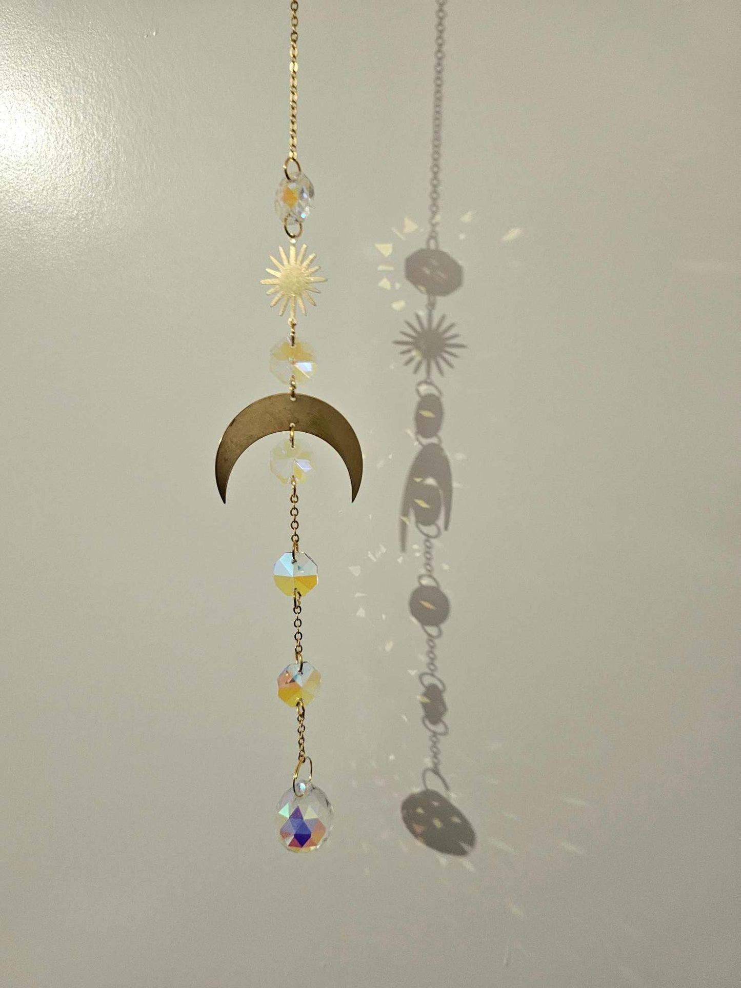 Mystical Crescent Suncatcher