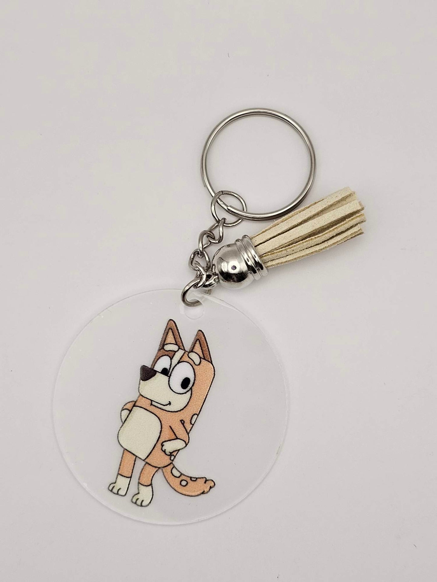 Chilli Heeler Keyrings