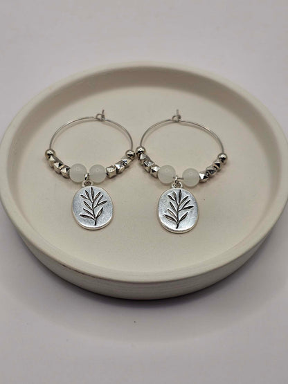 Silver Forest Earrings