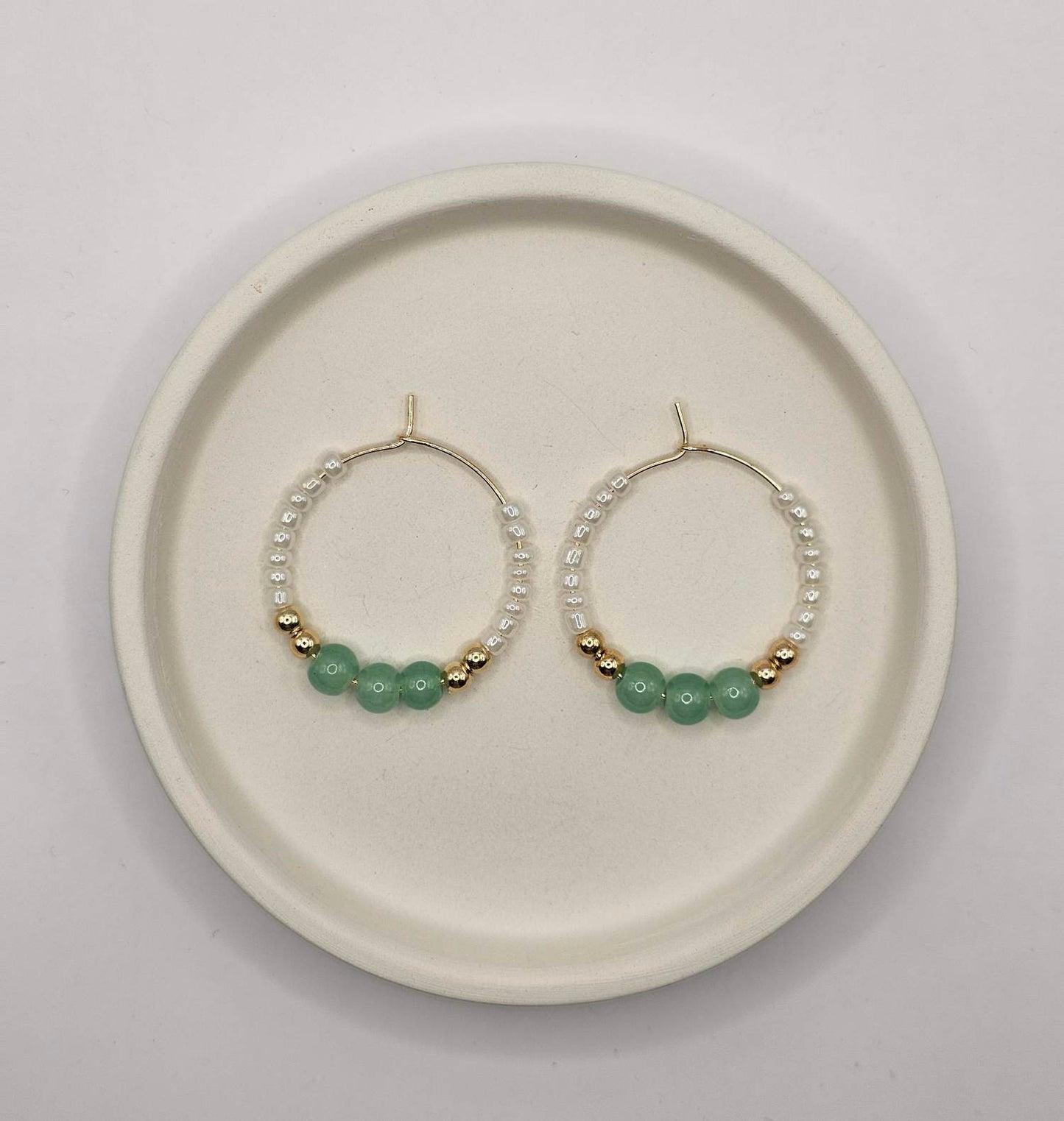 Green Earth Earrings