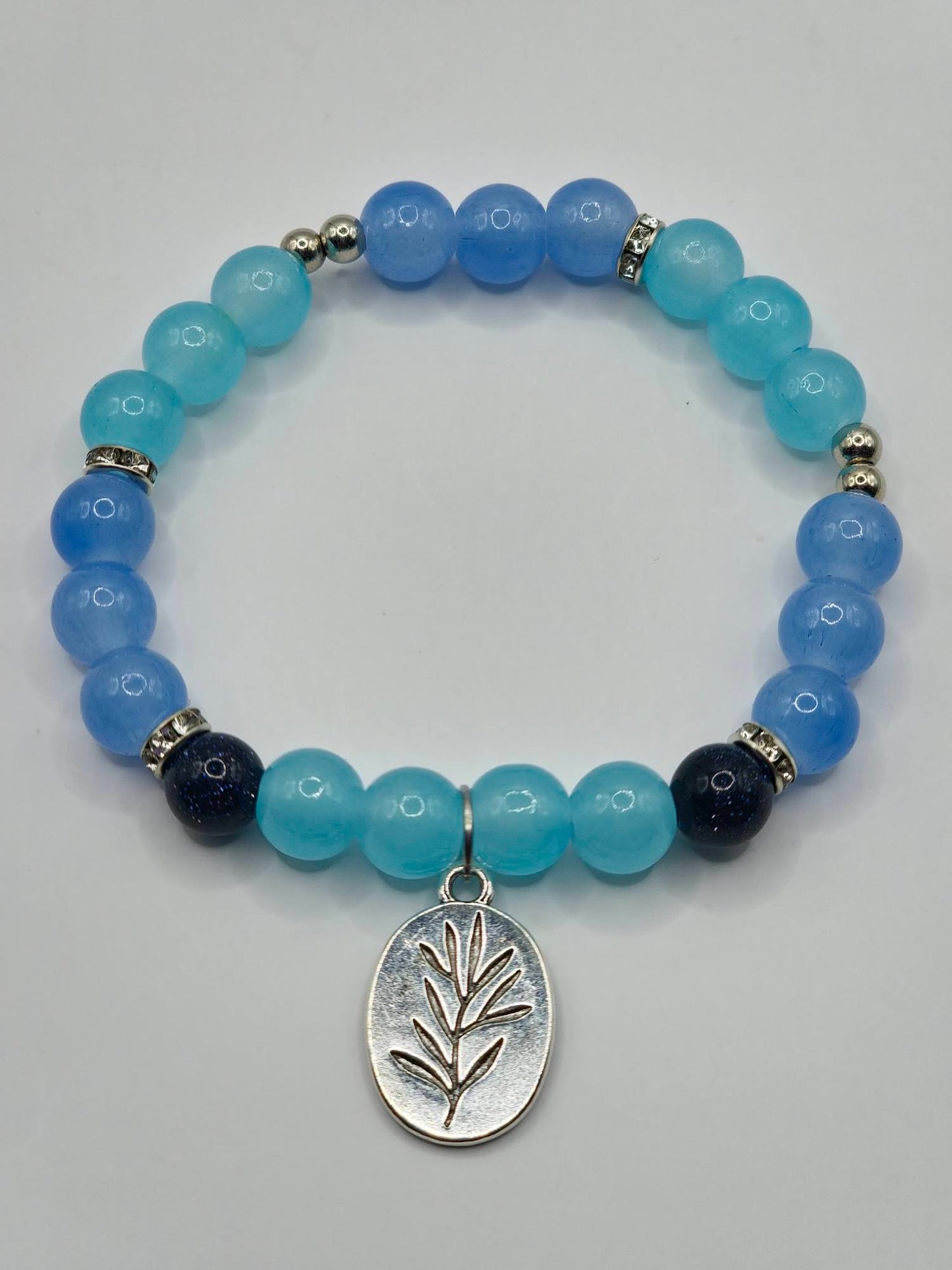 Aqua Carnation Bracelets