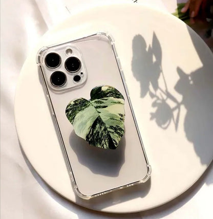 Monstera Acrylic Phone Grip