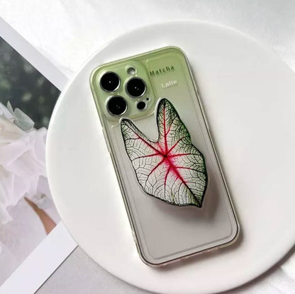 Caladium Acrylic Phone Grip