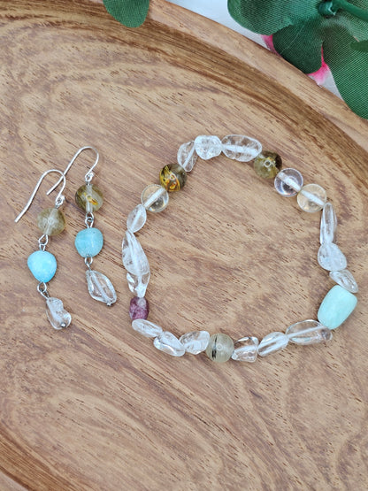 Éclat Vital – Fire & Earth Jewellery Set