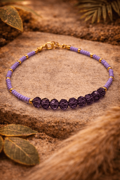 Pulsera Horizonte Púrpura