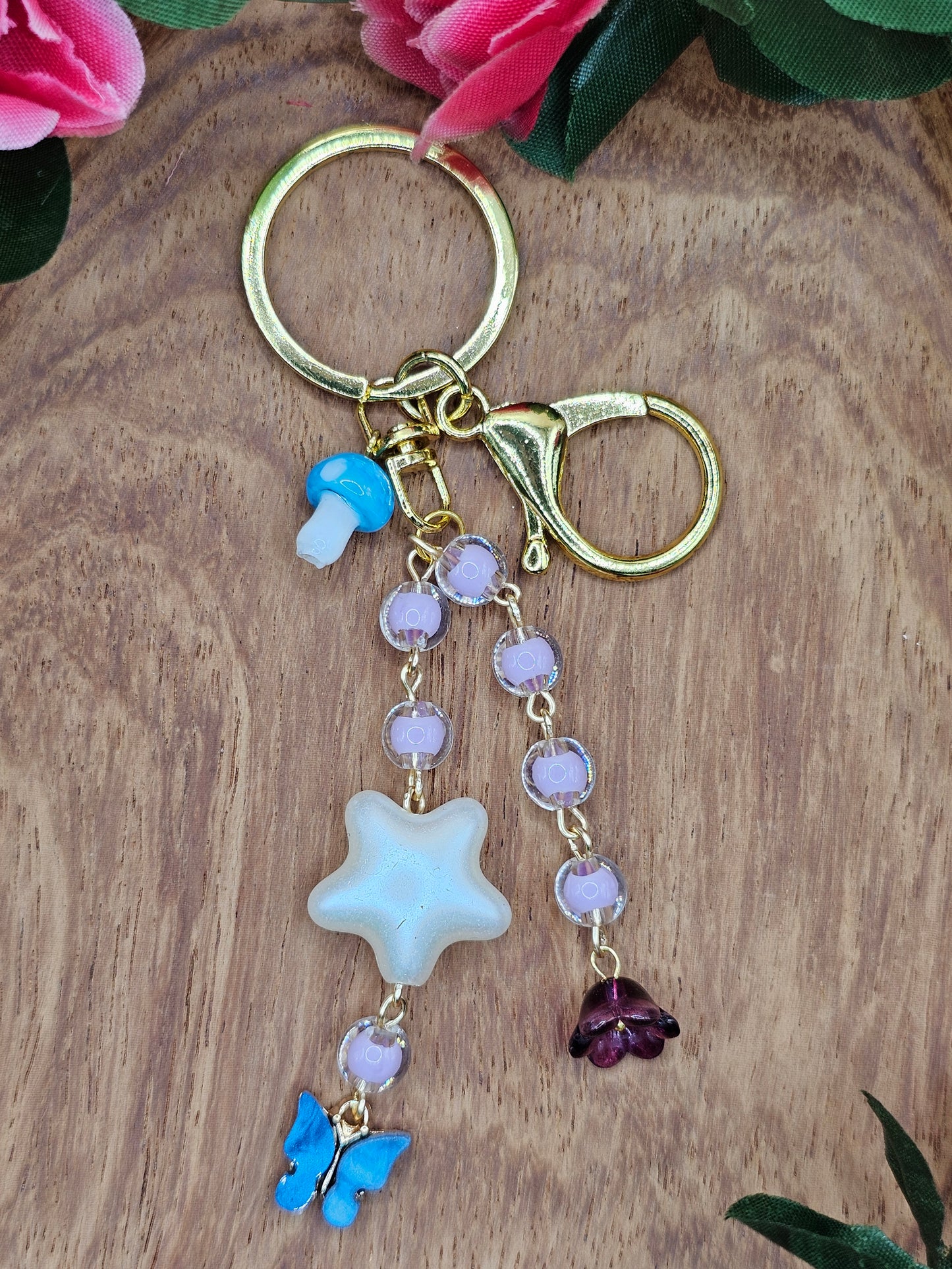 Clé du Jardin Secret - Key to the Secret Garden Keyring