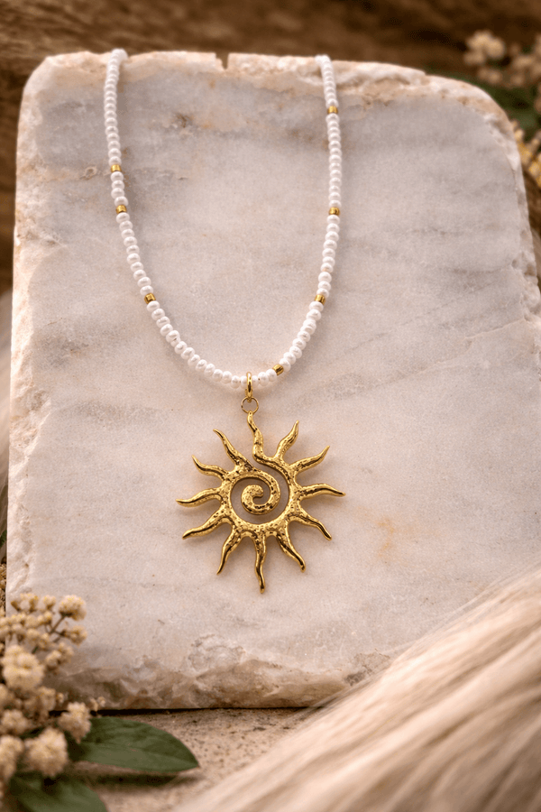 Golden Sunlight Necklace