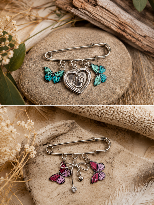 Quiet Story Keepsake Pin