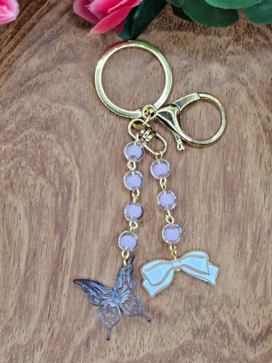 Clé Papillon de Brume - Butterfly of the Mist Key Keyring