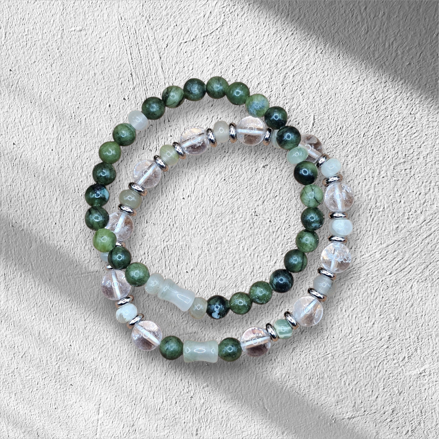 Abondance Éternelle – Eternal Abundance Set of 2 Bracelets