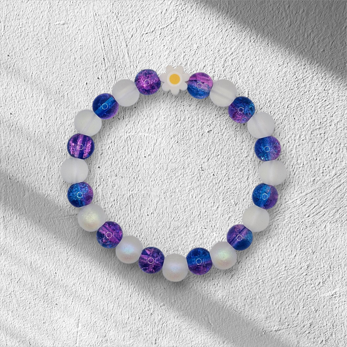 Blue Daisy – $10 Bracelet