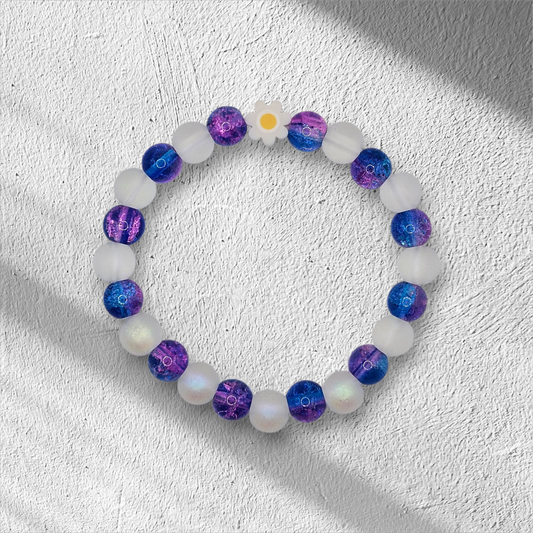 Blue Daisy – $10 Bracelet