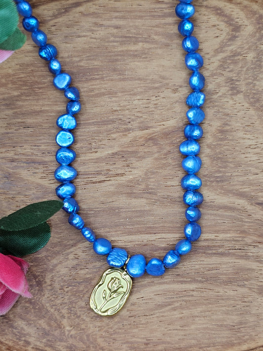 Clarté Céleste – Celestial Light Pearl Necklace