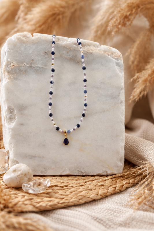 Lune Améthyste Necklace