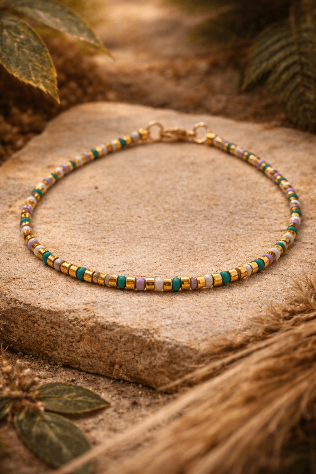 Pulsera con giro tropical